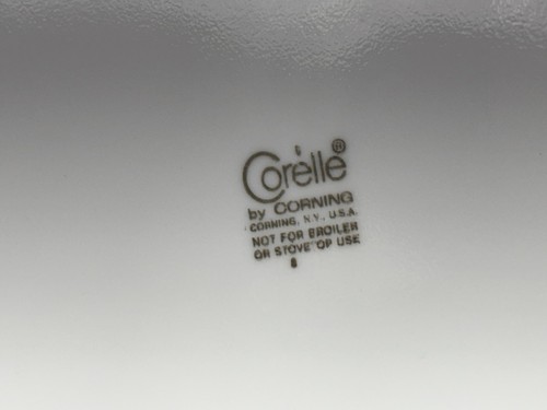 Corelle "BATIK" ~ Brown Floral Center ~ 7 Pc Serving Set: Bowls, Platter ++ - Picture 8 of 9