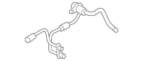 Manguera de entrada del sistema de refrigeración para Ford F-150 2018-2021 3.0L V6 (P/N JL3Z8555A)