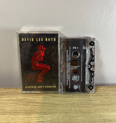 David Lee Roth - Van Halen - ''A Little Ain't Enough'' Cassette Tape -