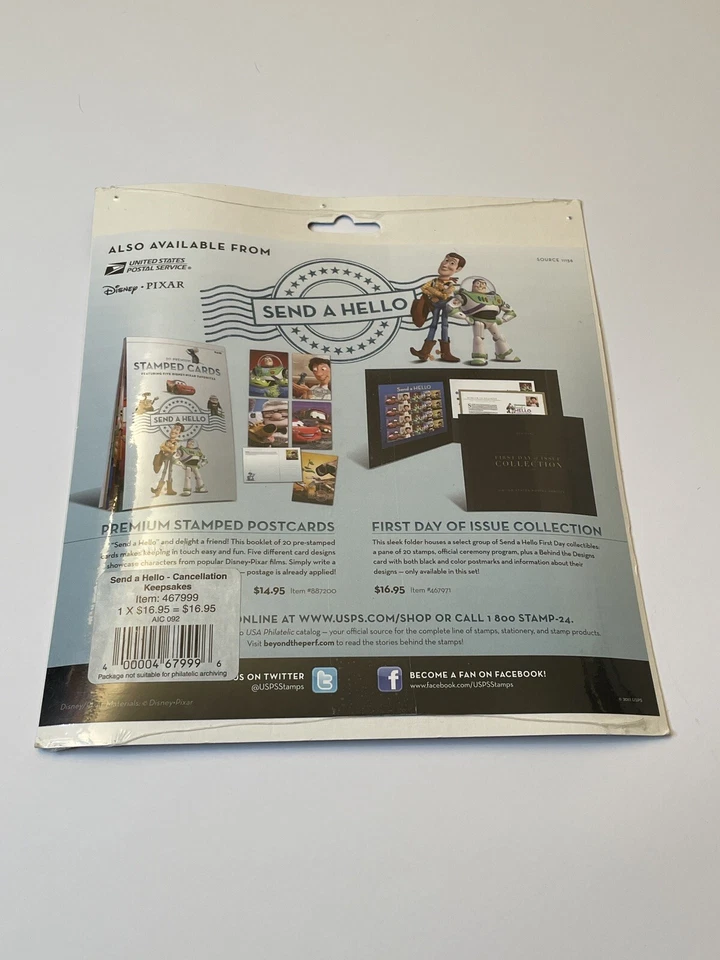 USPS Disney Pixar Toy Story Sealed Cancellation Keepsakes - FDC First Day - Image 4 of 4