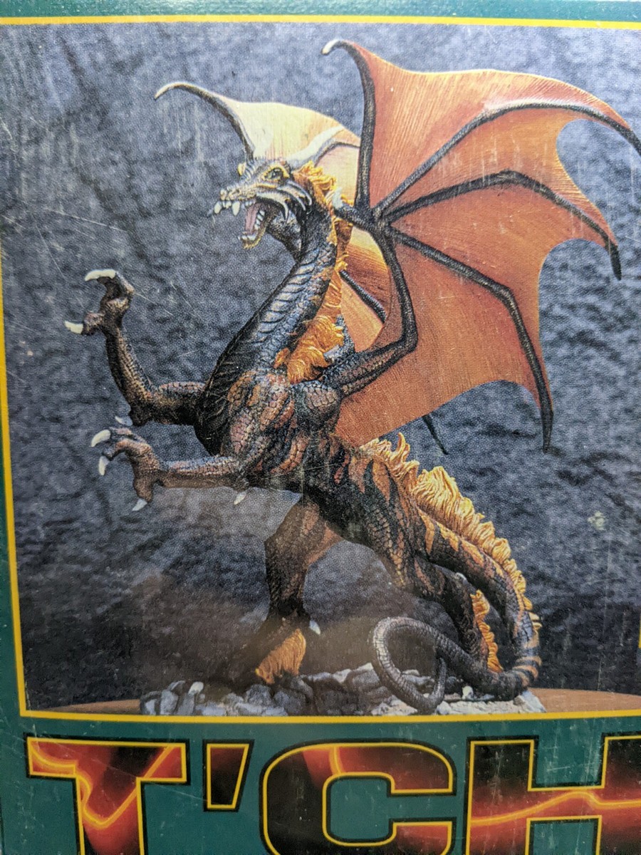 T'Char Dragon of Flame and Fury Box Ral Partha 10-463 Sculptor's