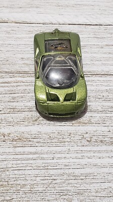 Hot Wheels 1997 Ford GT-90 Air Circus Green Loose 1/64 Die-Cast