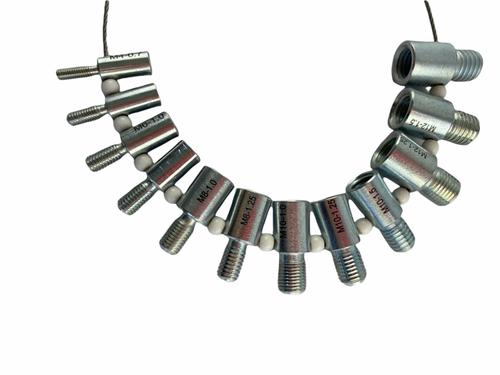 12 Piece Metric Bolt And Nut Thread Checker Threads Checking Auto 