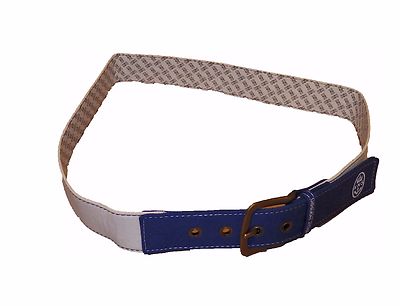 Herren Gürtel HH Helly Hansen W Oslo Fjod Belt Gürtel 105 cm Weiß-Blau NEU