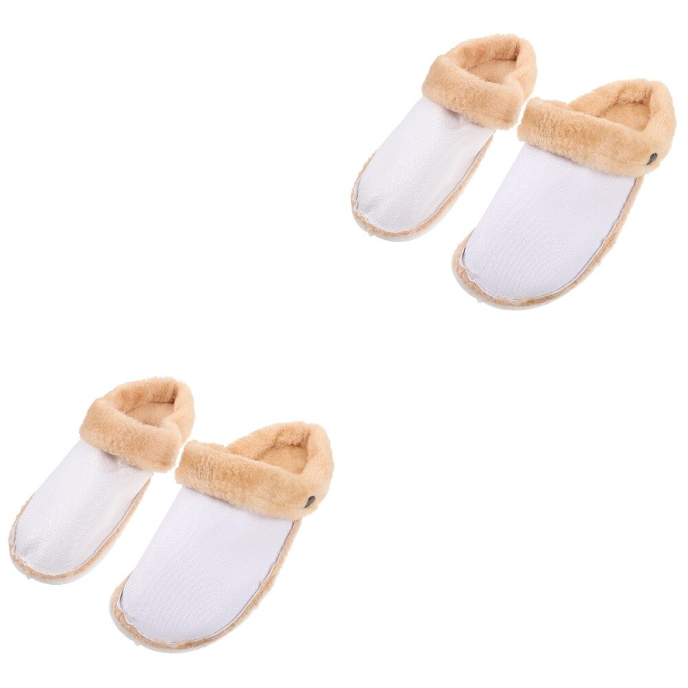 APL 2 Paia Pantofole Invernali in Pile Guanti con Fodera in Velluto Uomo