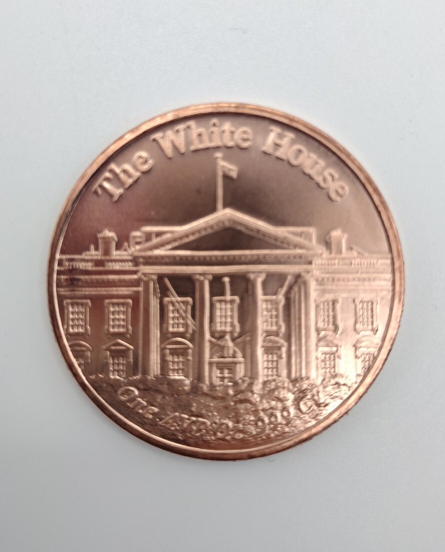 Donald Trump Pure Copper .999 Bullion - 45th President - 1 AVDP Oz