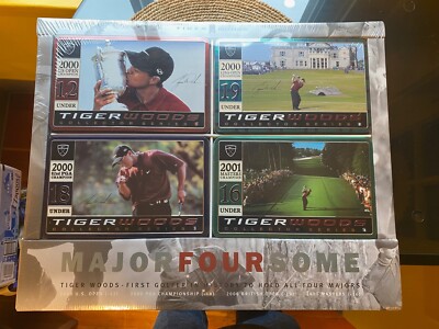 TIGER WOODS グランドスラム MAJOR FOURSOME 記念 2000-2001 Tiger Woods Major Foursome Grand Slam 4 Dozen Nike Golf