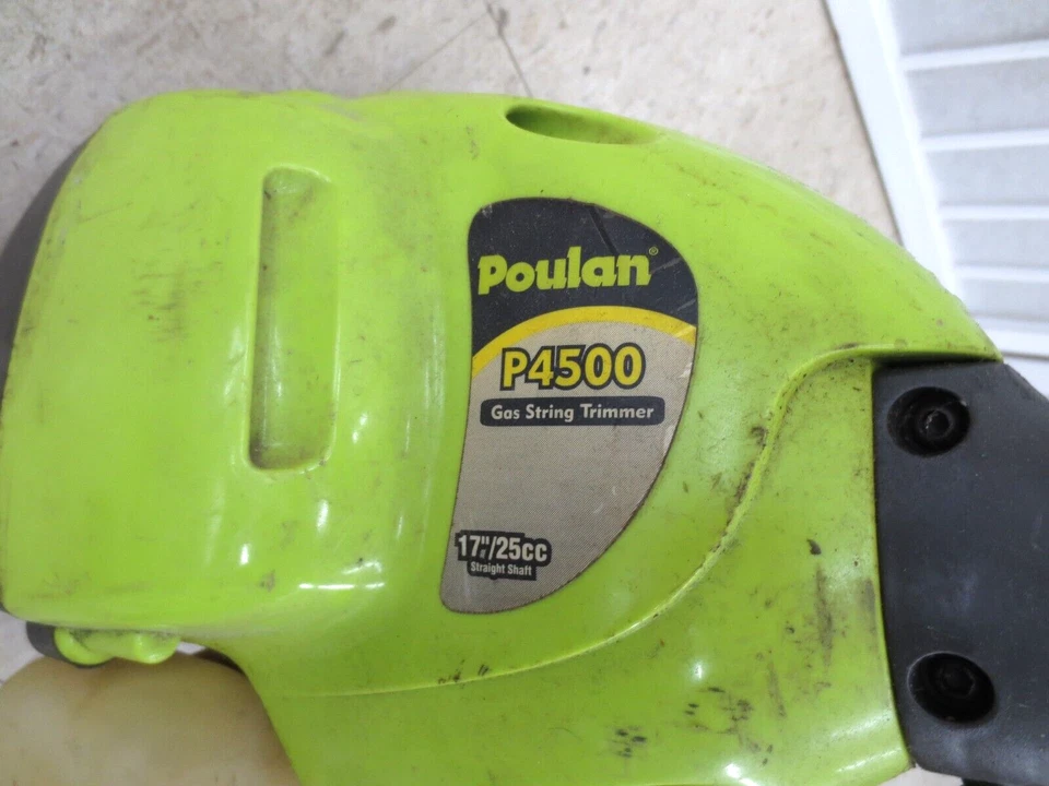 POULAN P4500 17 英寸 25CC 气体供电绳修剪器 DNT BK-6 — 第 3/4 张图片