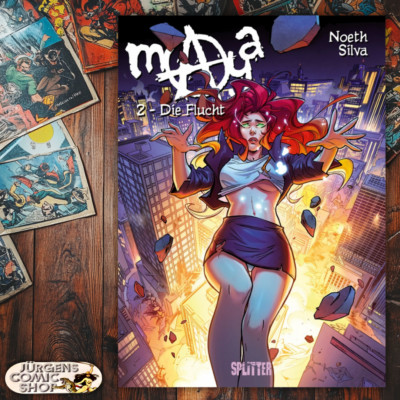 Maya #2 - Die Flucht - Comic - Album - Splitter - Chris Noeth - Fantasy - NEU