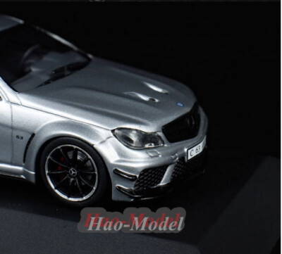 Solido 1:43 Benz C63 AMG BLACK SERIES Alloy Diecast Model Car