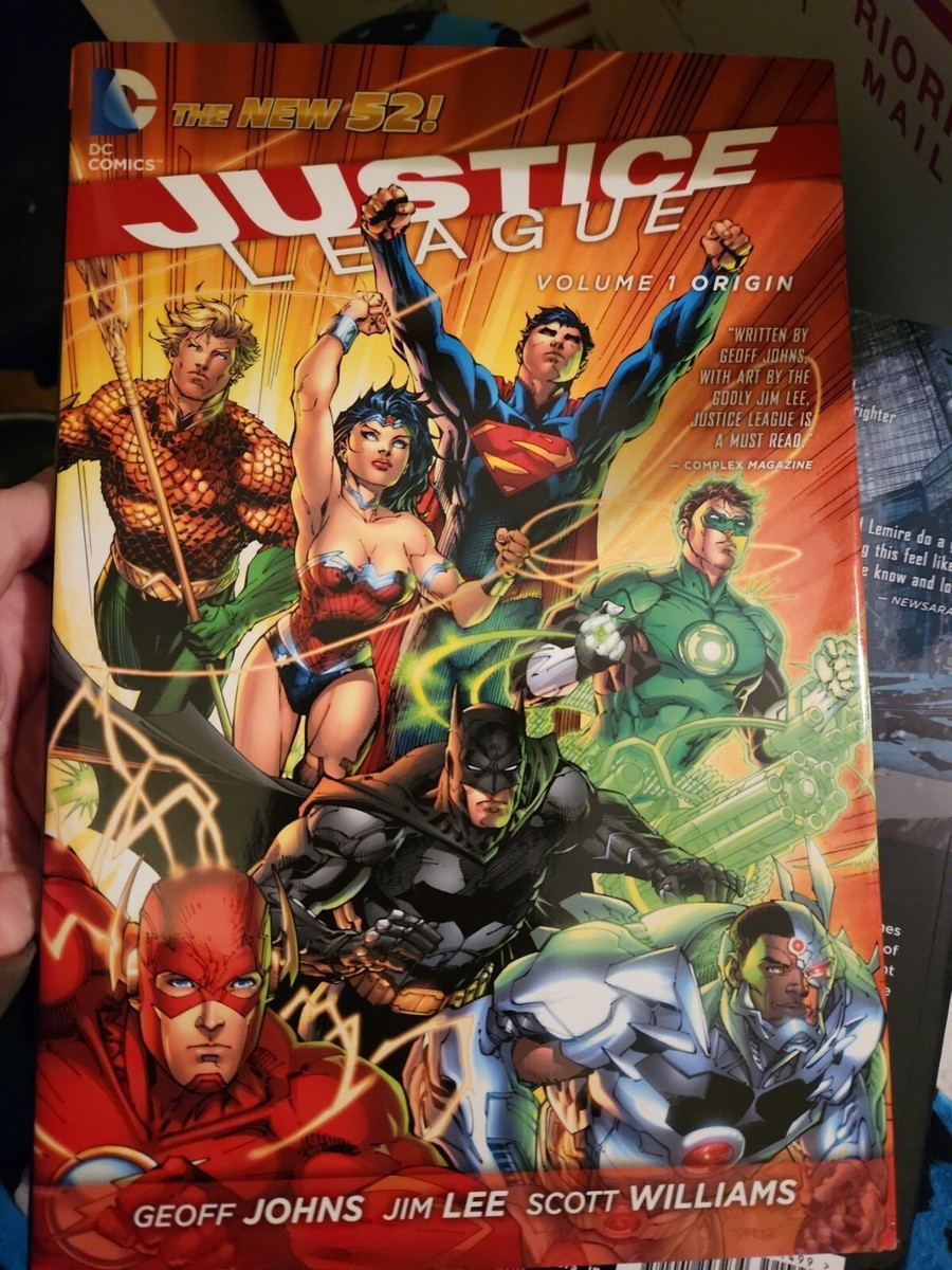 DC Comics New 52 Justice League Vol. 1: Origin Hard Cover (2012