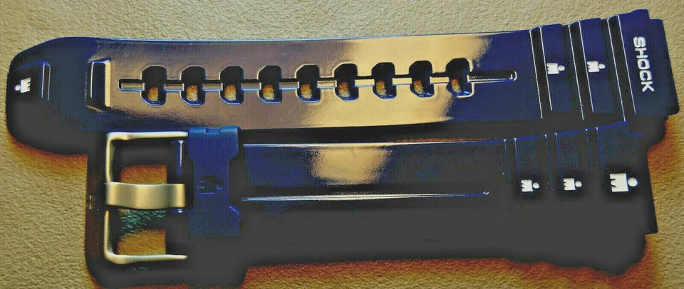 BLUE Timex Ironman Triathlon Shock T5K476 Classic 30 Lap 18mmSport Watch Band - Image 4 of 4