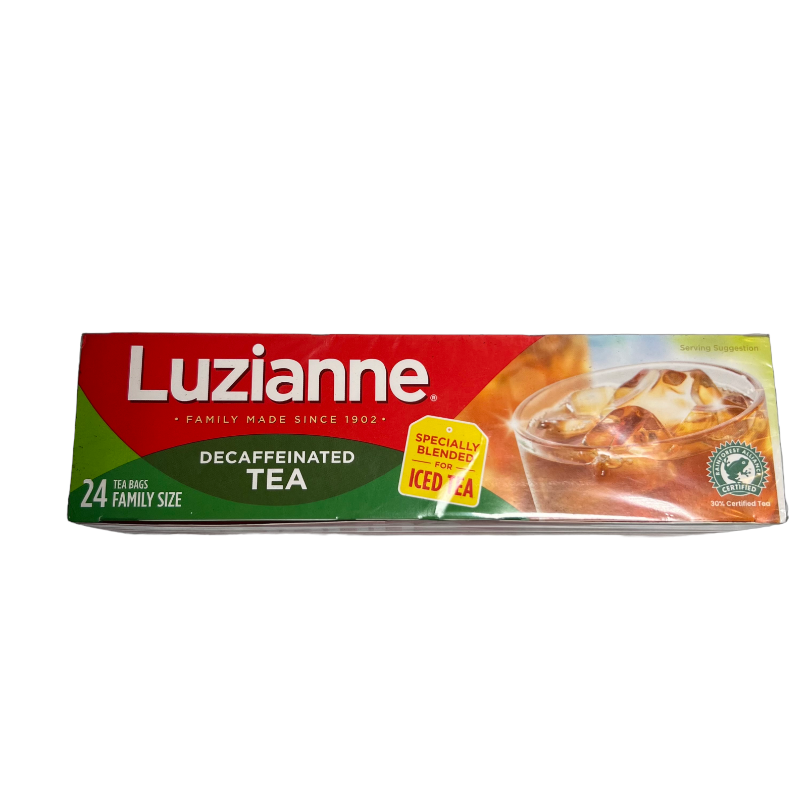 Luzianne Decaf Tea Decaffeinated Iced Tea Bags 1 PACK, 24 Tea Bags (5