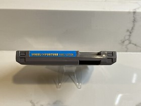 Wheel of Fortune Family Edition - 1990 NES Nintendo Game - Cart Only - TESTED!