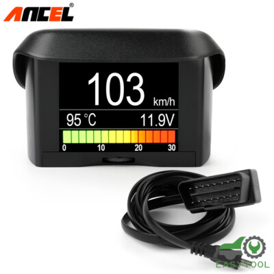 A202 Universal Digital Auto Tachometer Head Up Display Geschwindigkeitswarnung