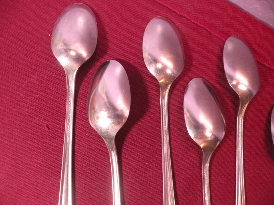 SET OF 6 ONEIDA SAN MIGUEL ICED TEA SPOONS ROGERS 7 1/2" B eBay