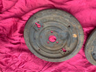 PORSCHE 356 BRAKE BACKING PLATES FRONT — photo 3