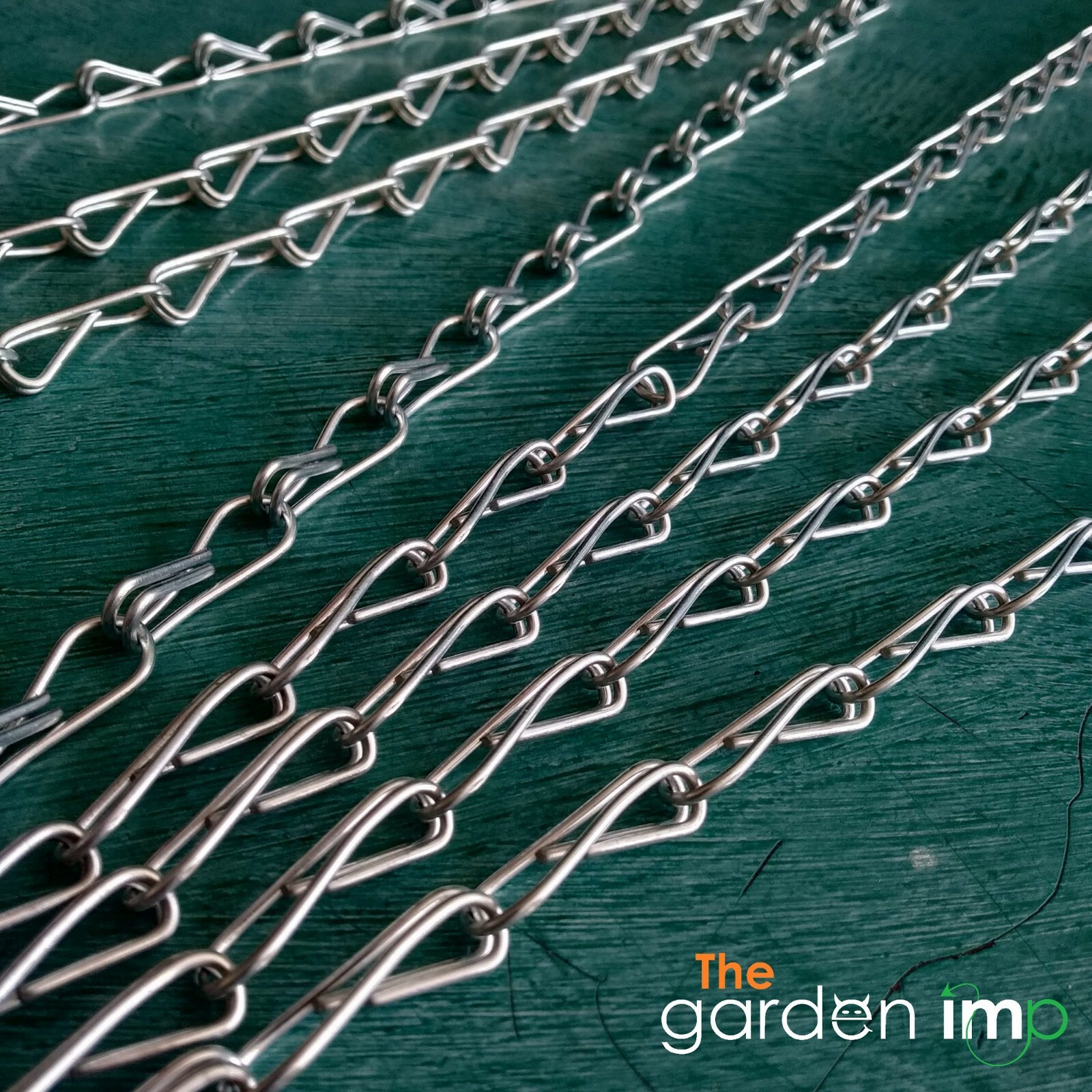 4 Strand Hanging Basket Chains Replacement Spare Clips Hook Basket