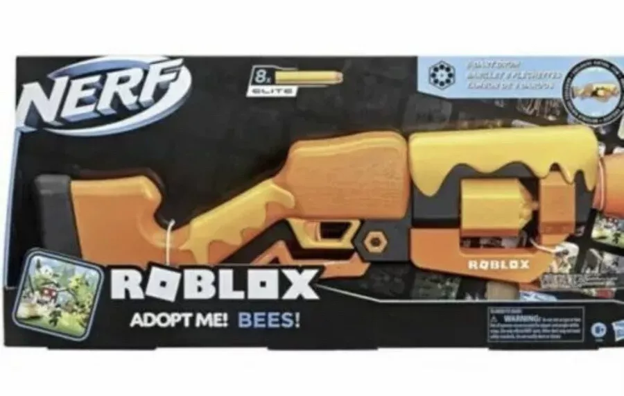 NERF Roblox Adopt Me!: BEES! Dart Blaster and Doomlands Persuader