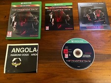 Xbox one metal gear solid v phantom pain disc is excellent no scratches map set