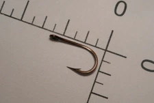 Mustad & SON no.7 FRESHWATER FLY TYING / BAIT Hooks BRONZED NORWAY 7968