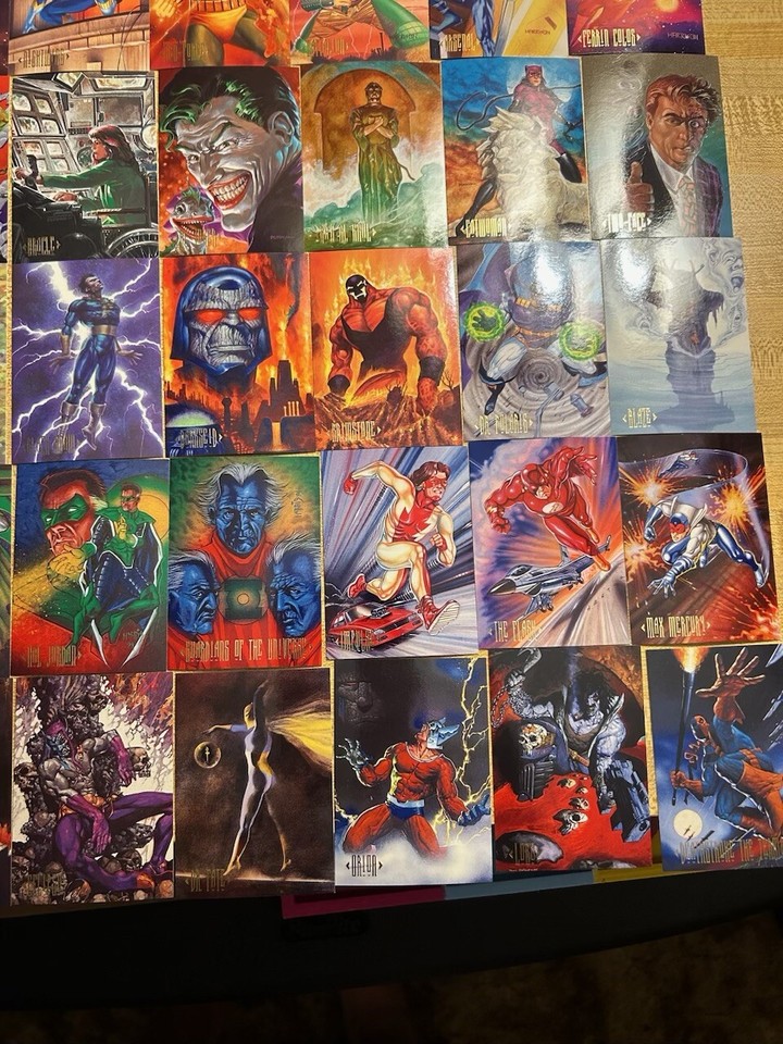 DC Comics Master Series 1994 Skybox Complete Base Card Set 90 DC | eBay