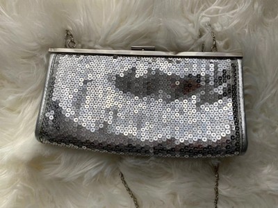 sequin clutch purse