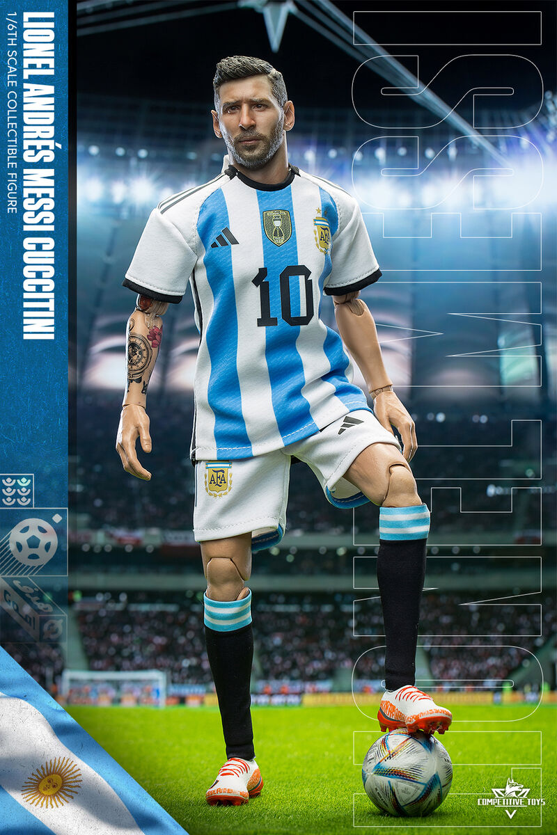Competitive Toys Com001 1/6 World Cup Messi Soccer Player Competitive Toys Com001 1/6 World Cup Messi Soccer Player