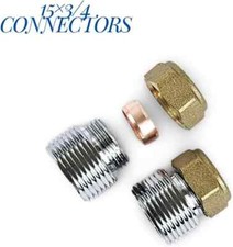 Shower Fixing Plate  15x3/4 inch Connectors