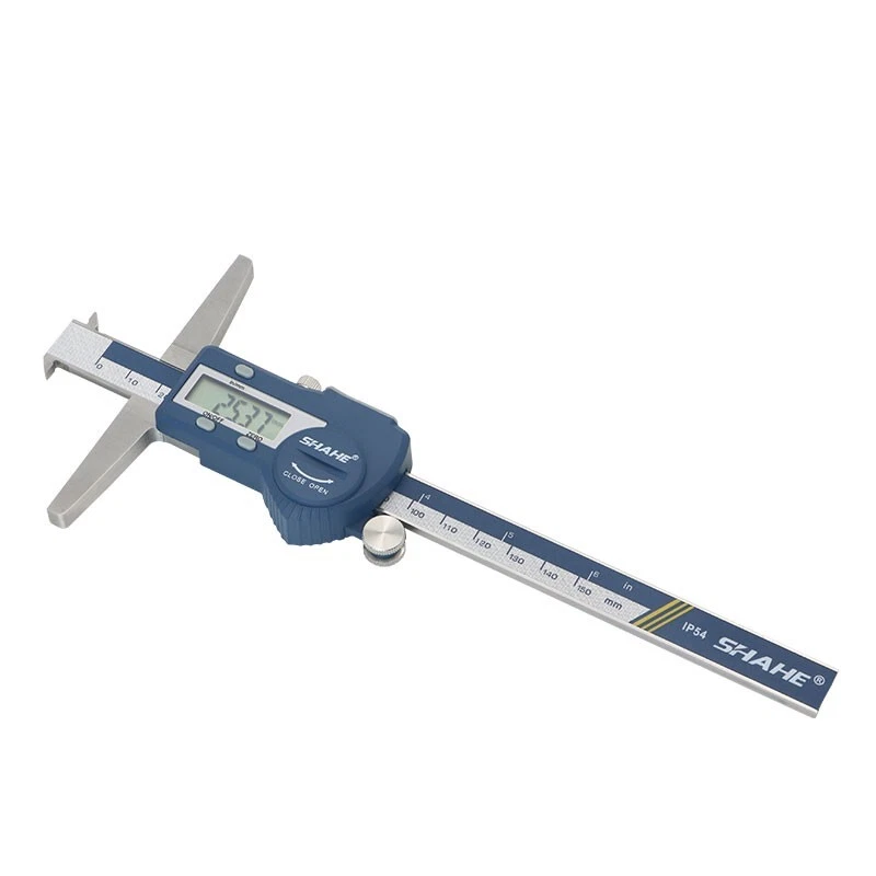 SHAHE Double Hooks Depth Gauge Digital Depth Vernier Caliper 150mm 5113-150B - Image 3 of 4