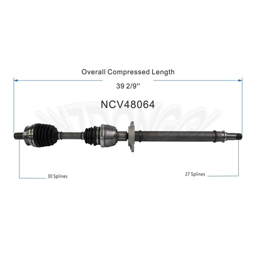 Front Right RH CV Axle Joint Assembly For Mercedes CLA250 GLA250 CLA45 GLA45 AMG - Foto 3 di 10
