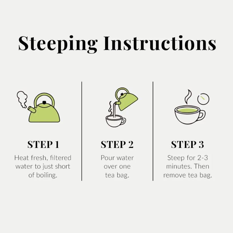 Organic Digestion SuperGreen Tea Bags, Organic Green Tea, Herbal Green Tea