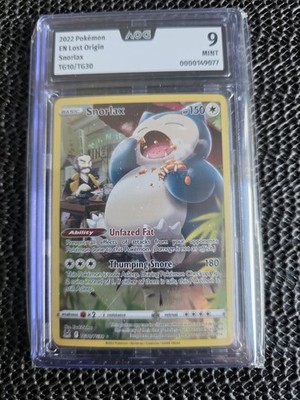 Pokémon,Snorlax, Englisch, TG10/TG30, Mint/9,0