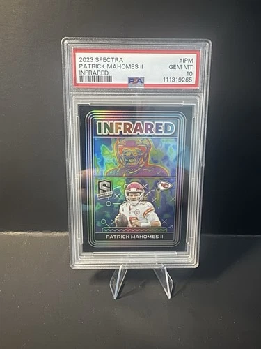 2023 Panini Spectra Patrick Mahomes II Infrared /99 PSA 10 GEM MINT  Chiefs
