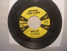 Doris Day - Everybody Loves A Lover 7" Single 45 RPM Columbia Pop