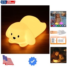 Night Light for Kids Lamp, 16 Colors Lamp Cute, Dimmable Baby Night Lights fo...