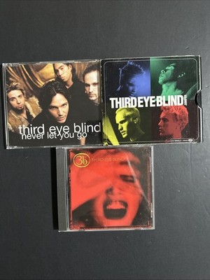 Lot Of 3- Third Eye Blind: Cds Self Titled, Never Let You Go, Jumper