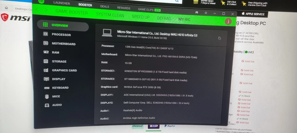 pc gaming computer - Image 3 of 4