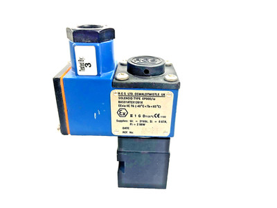 RGS Electro-Pneumatics E13AX0A00BA Direct Acting ATEX Solenoid Valve