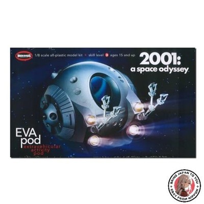 NEW Platz MOE2001-4 MOE2001-4 Moebius Model 2001 Space Pod 1/8 Scale Plastic