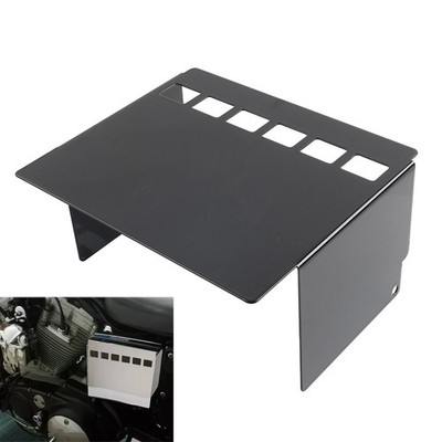 Windowed Battery Box Side Cover Schwarz Für Harley Dyna Wide Glide Low Rider FXD