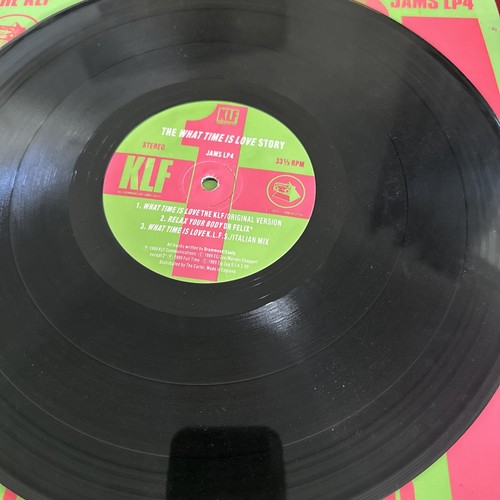 The KLF What Time Is Love Story UK Vinyl LP KLF Communications JAMSLP4 1989 - Foto 6 di 9