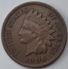 1906 1C Indian Head Cent #243