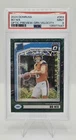 2024 Donruss Bo Nix Optic Preview Green Velocity PSA 9 - Broncos