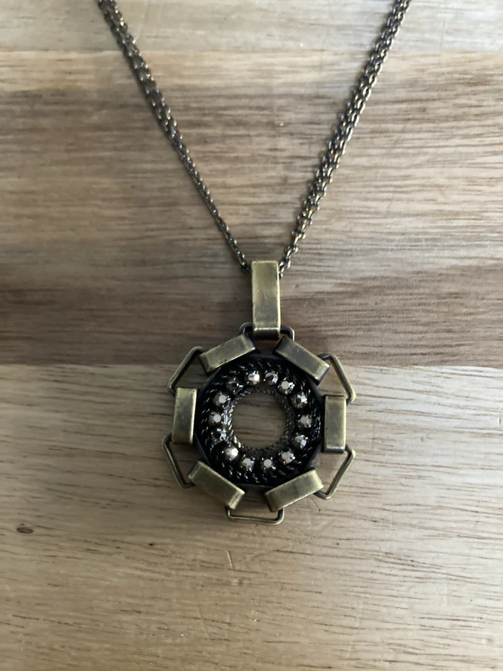 KONPLOTT Halskette 80cm lang braun neuwertig - Bild 3 von 4