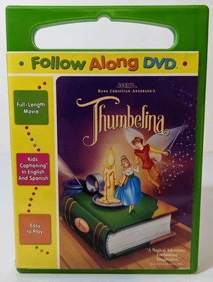 #ad Thumbelina DVD 2007 Follow Along Edition Meg Ryan John Cusack Chris W Case $9.99