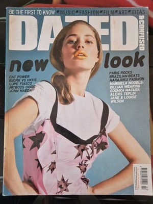 DAZED & CONFUSED March  2006/ Vintage Magazine Music Fashion Film Art Literature