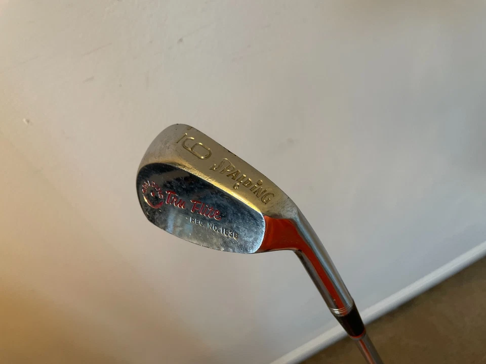 Spalding Tru Flite Vintage 1836 #9 Iron Golf Club RH Right-Handed 35" Steel - Image 2 of 4