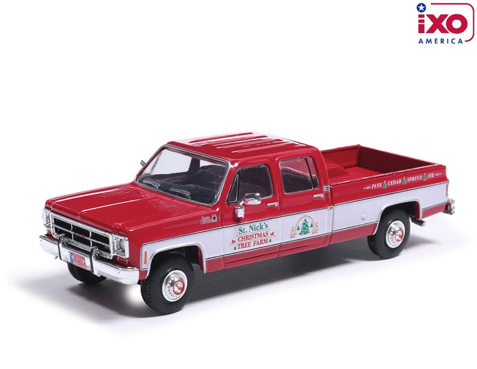 2025 IXO America 1:64 Christmas Exclusive: 1976 GMC SIERRA GRANDE 2500 Pickup - Image 4 of 4