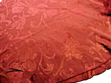 Linens N Things Damask Floral~Scroll Design Tablecloth Round 74" Home Decor  244